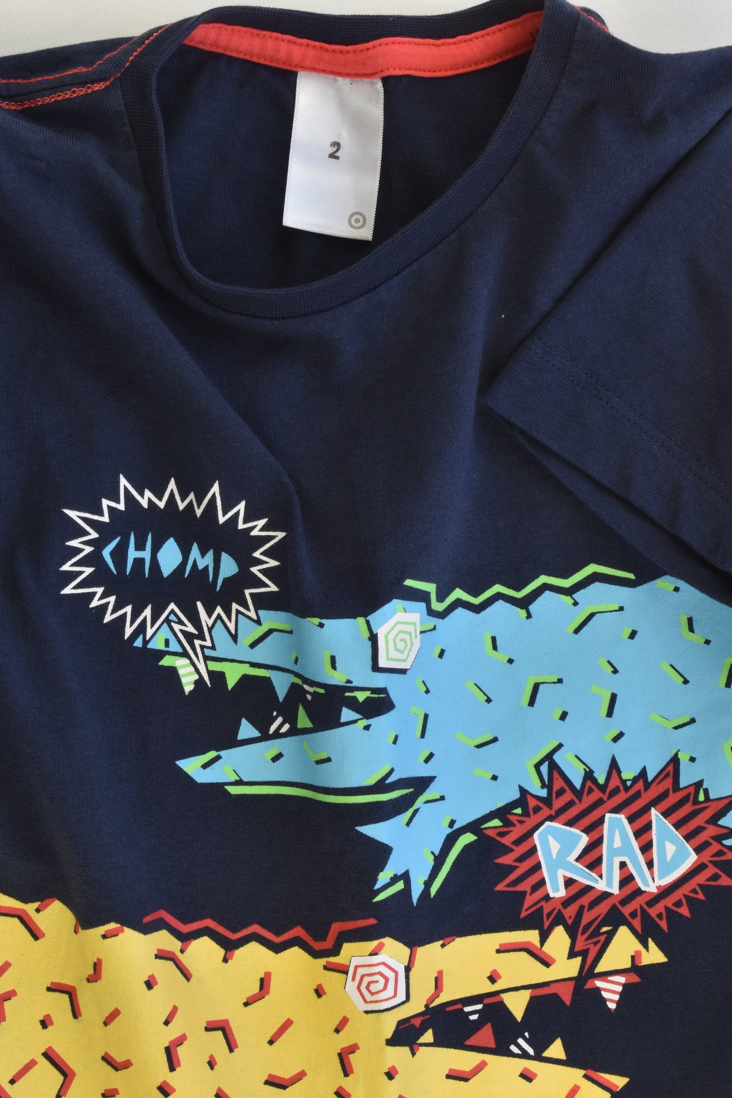 Target Size 2 Rad Crocodiles T-shirt