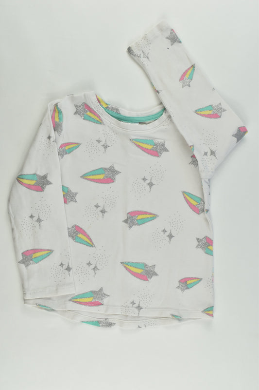 Target Size 2 Shooting Star Top