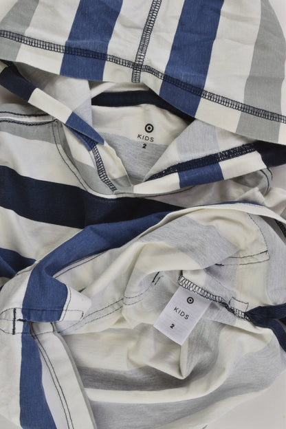 Target Size 2 Striped Hooded 'Explore The Wild' Top