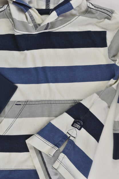 Target Size 2 Striped Hooded 'Explore The Wild' Top