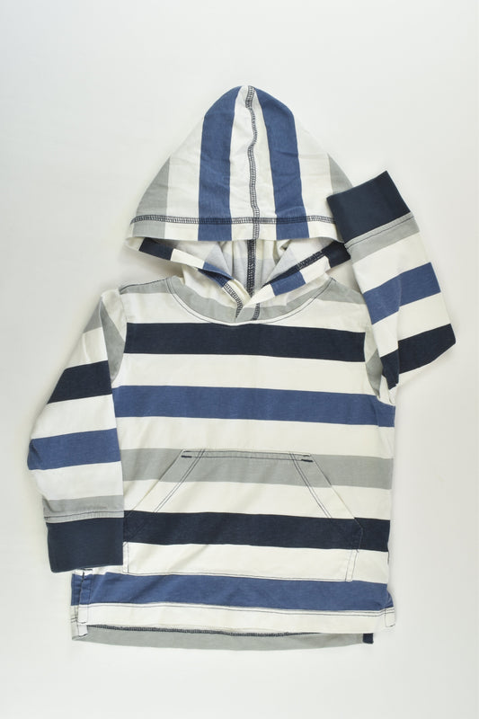Target Size 2 Striped Hooded 'Explore The Wild' Top
