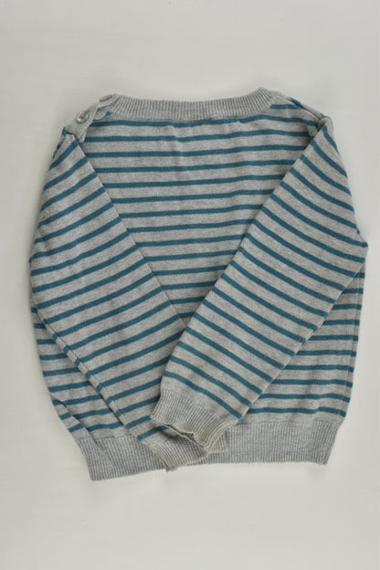 Target Size 2 Striped Knitted Jumper