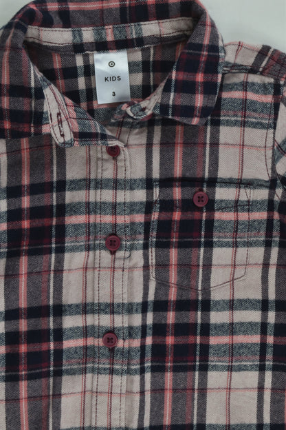 Target Size 3 Checked Flannelette Shirt