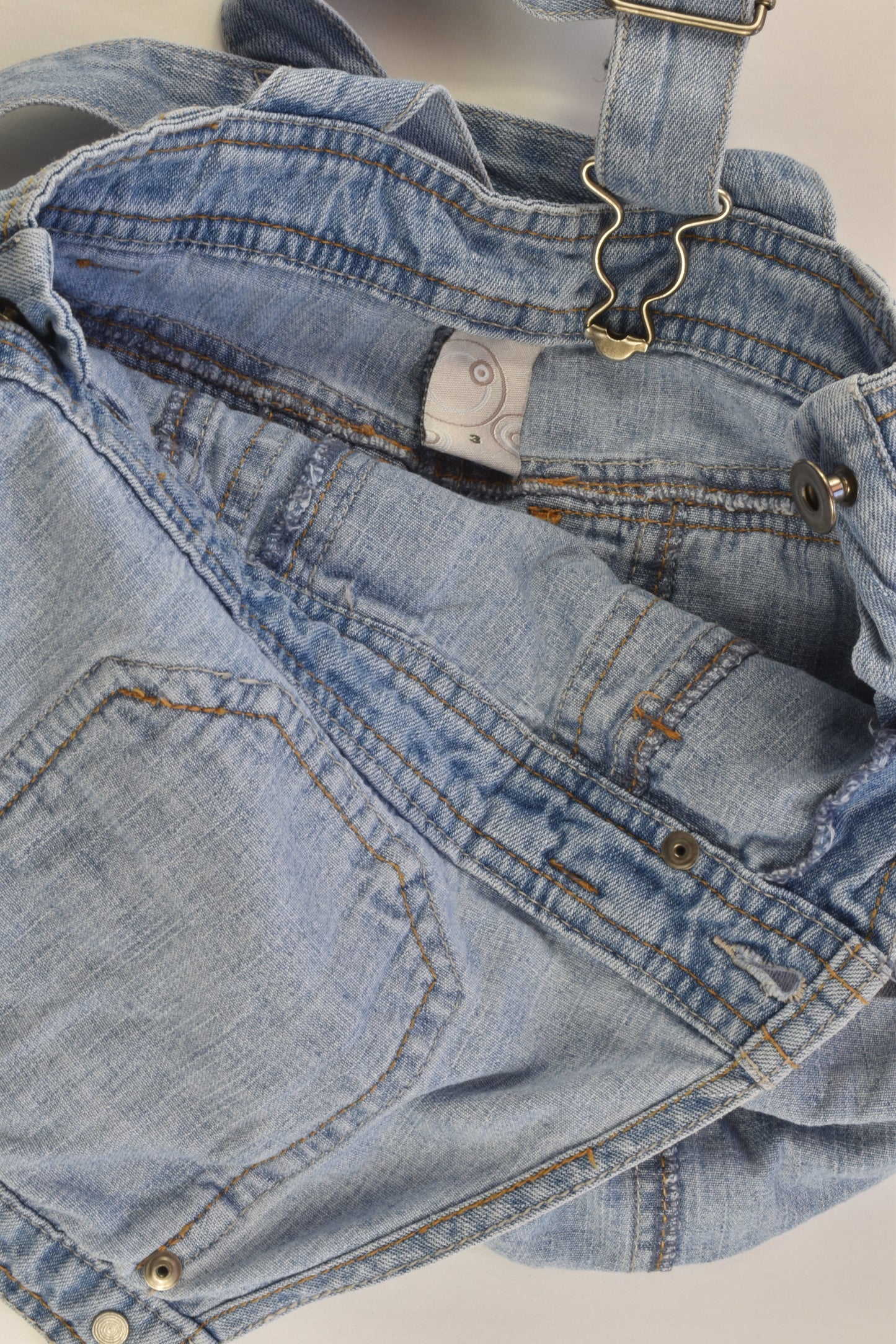 Target Size 3 Denim Short Overalls