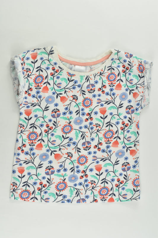 Target Size 3 Floral T-shirt