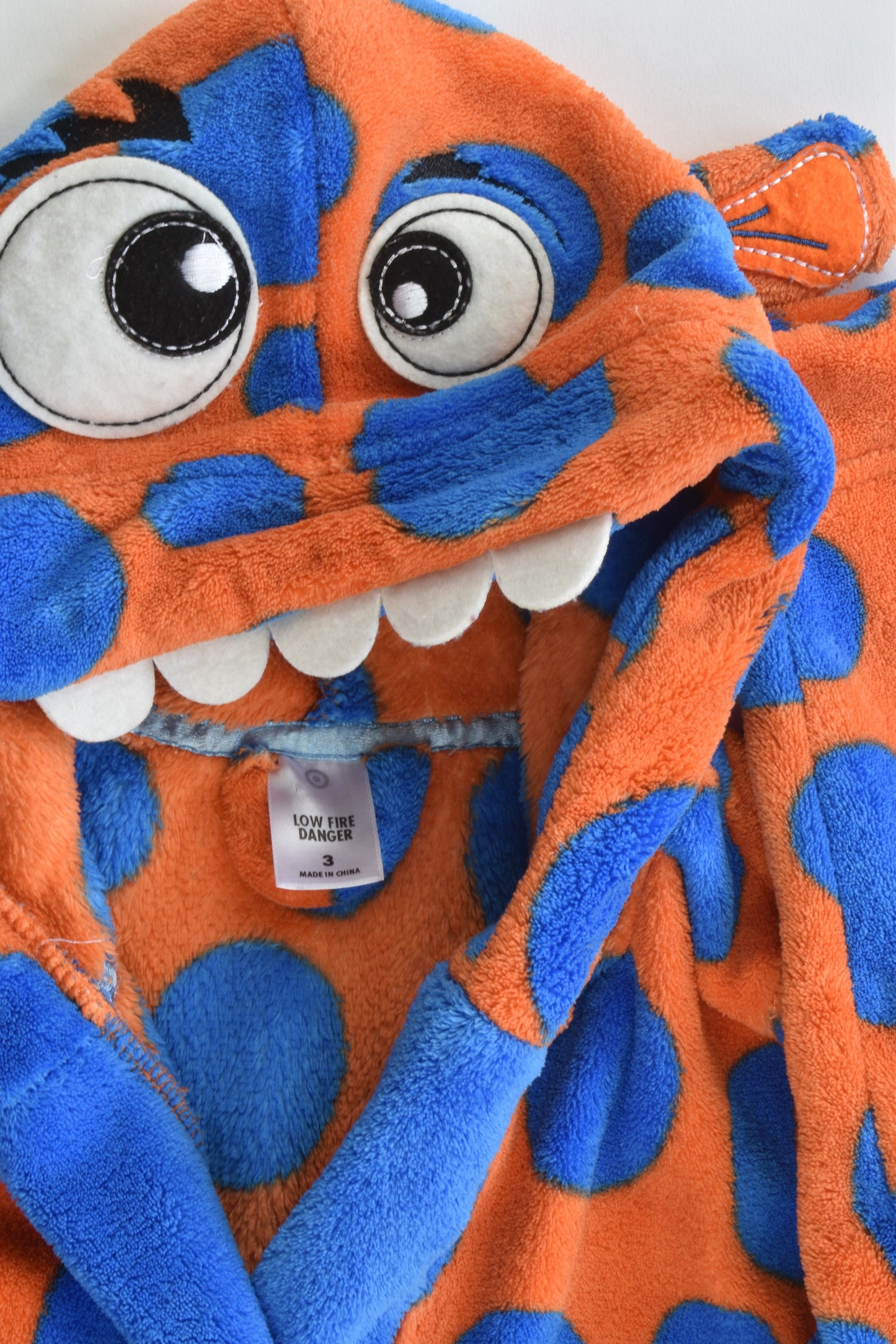 Target Size 3 Friendly Monster Dressing Gown