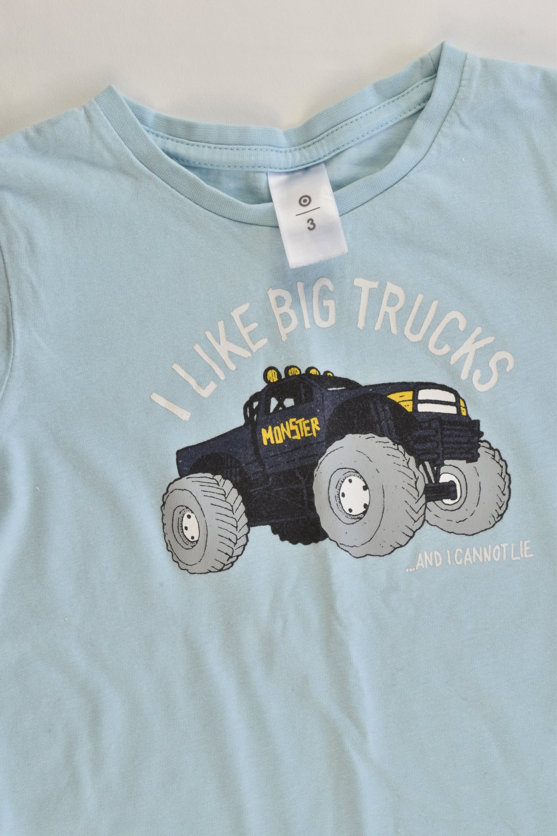 Target Size 3 "I Love Big Trucks" Top