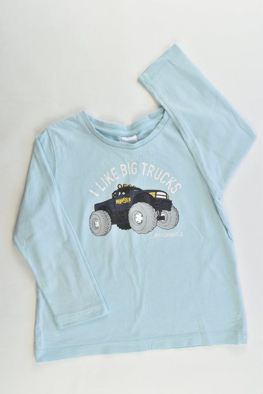 Target Size 3 "I Love Big Trucks" Top