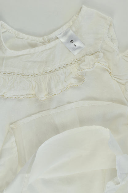 Target Size 3 Lined Ruffle Blouse
