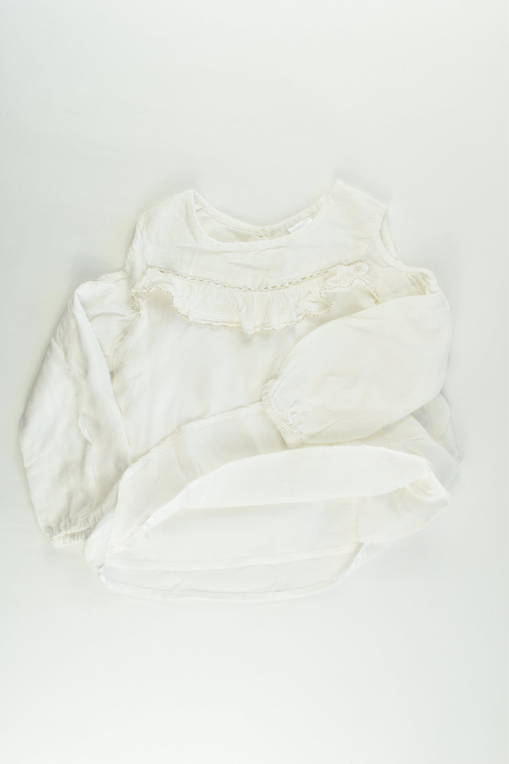 Target Size 3 Lined Ruffle Blouse