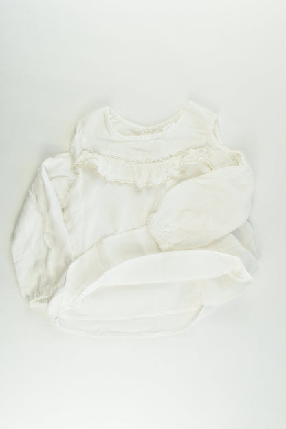 Target Size 3 Lined Ruffle Blouse