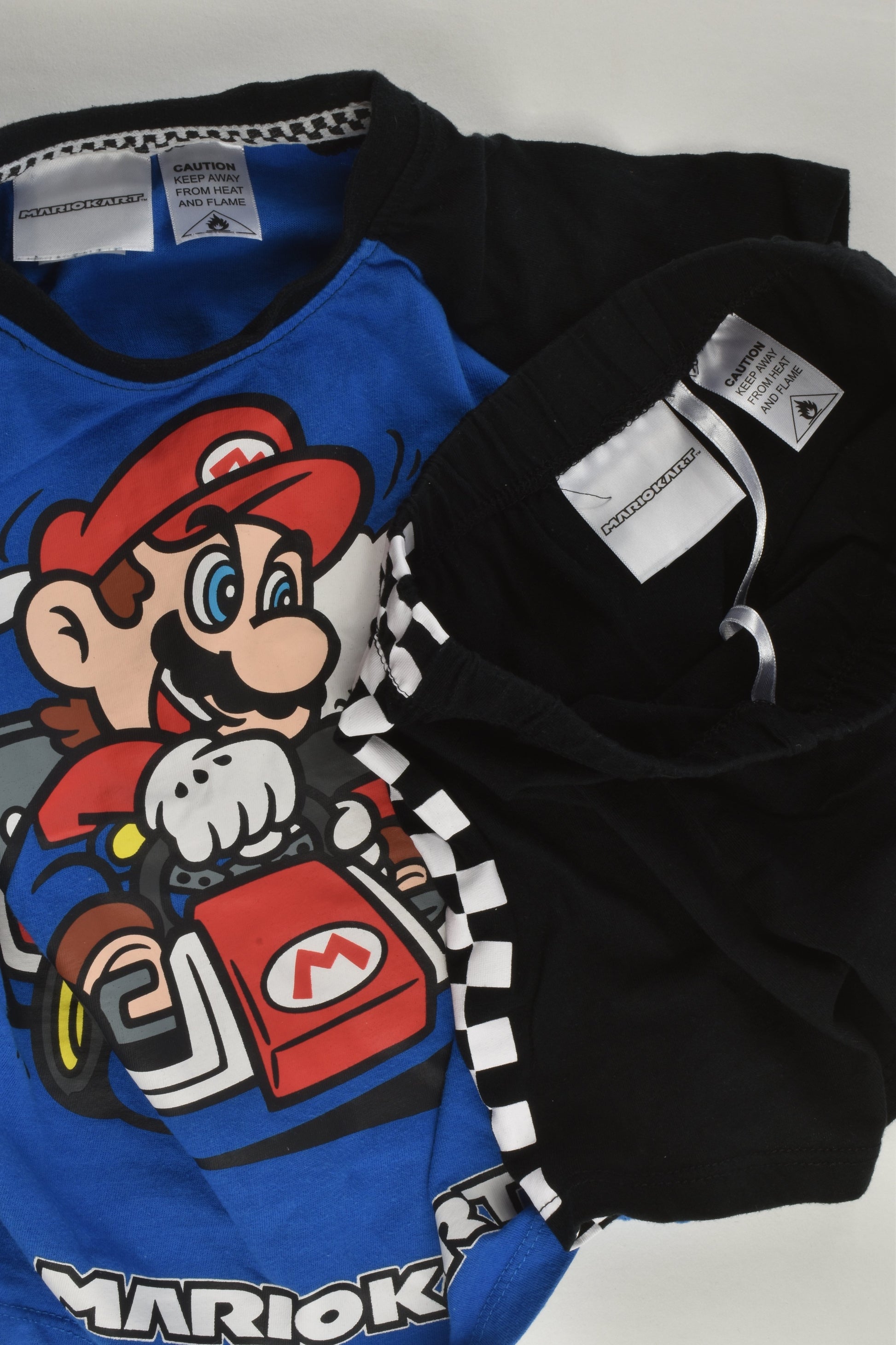Target Size 3 Mario Kart Pyjamas