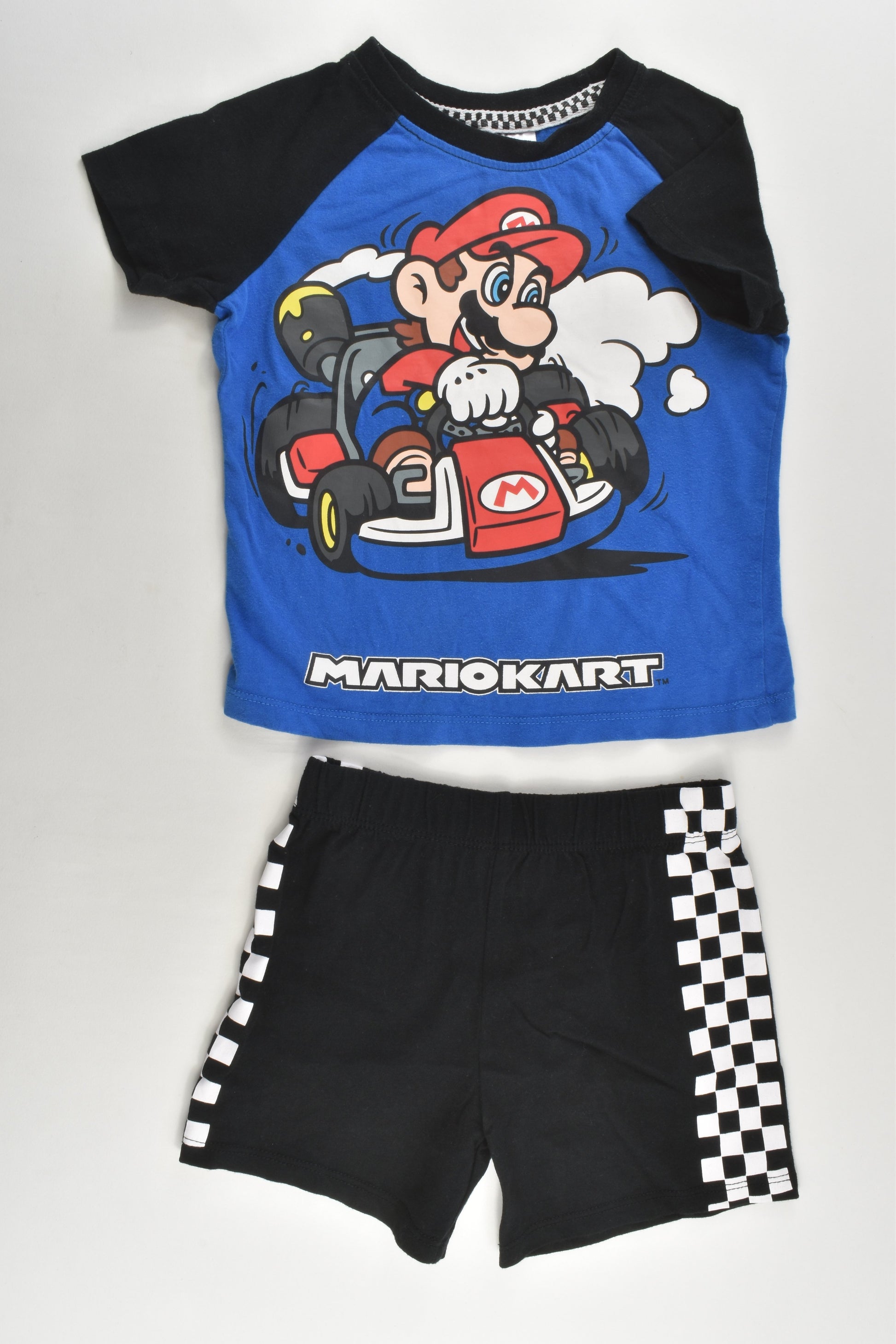 Target Size 3 Mario Kart Pyjamas
