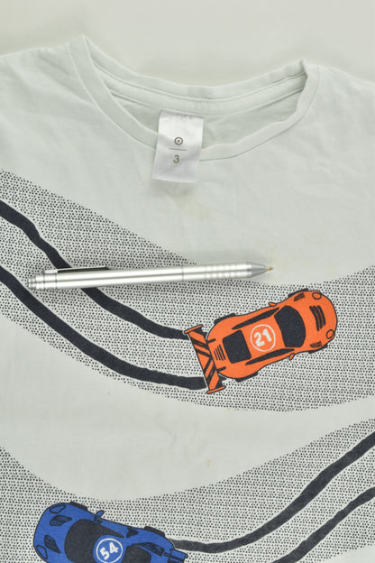 Target Size 3 Racing Cars T-shirt