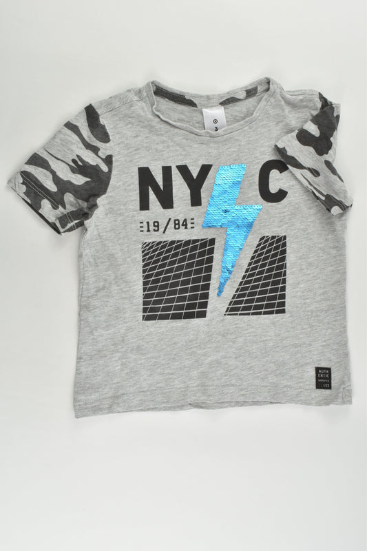Target Size 3 Reversible Sequins 'NYC' T-shirt