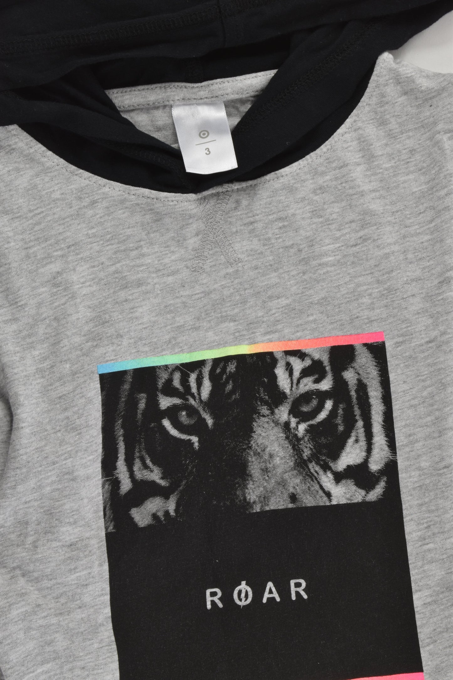 Target Size 3 'Roar' Hooded T-shirt