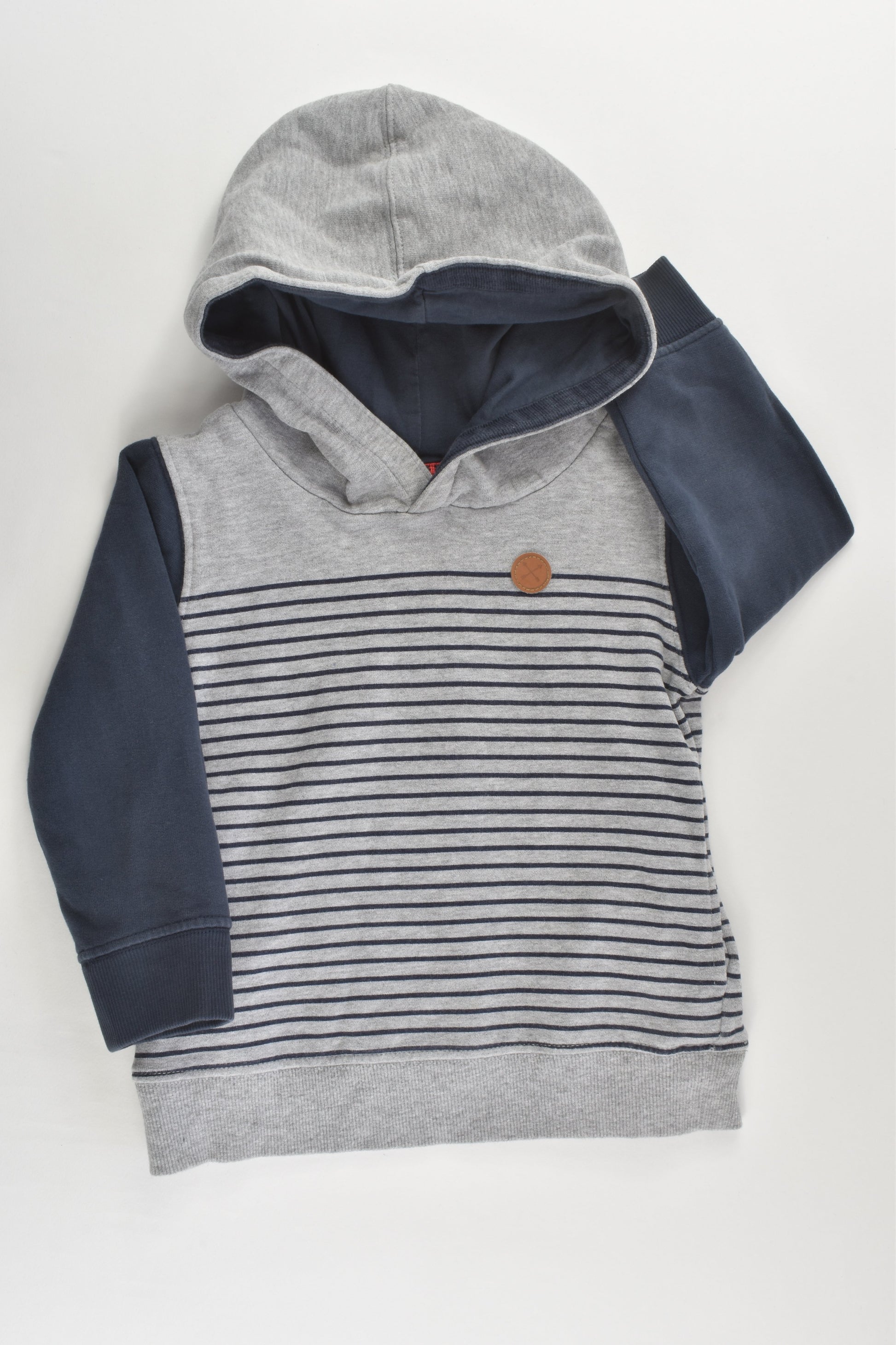 Target Size 3 Striped Hooded Jumper