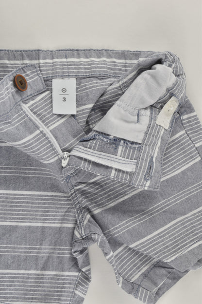 Target Size 3 Striped Shorts
