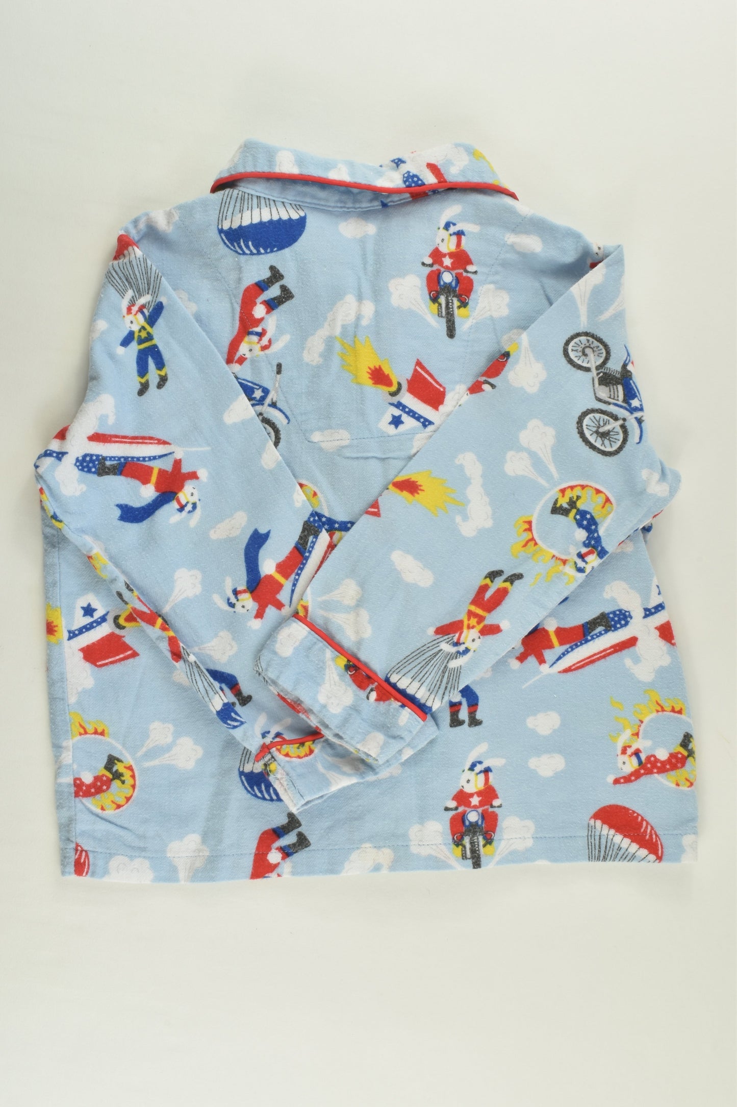 Target Size 3 Super Bunny Flannelette Pj Set