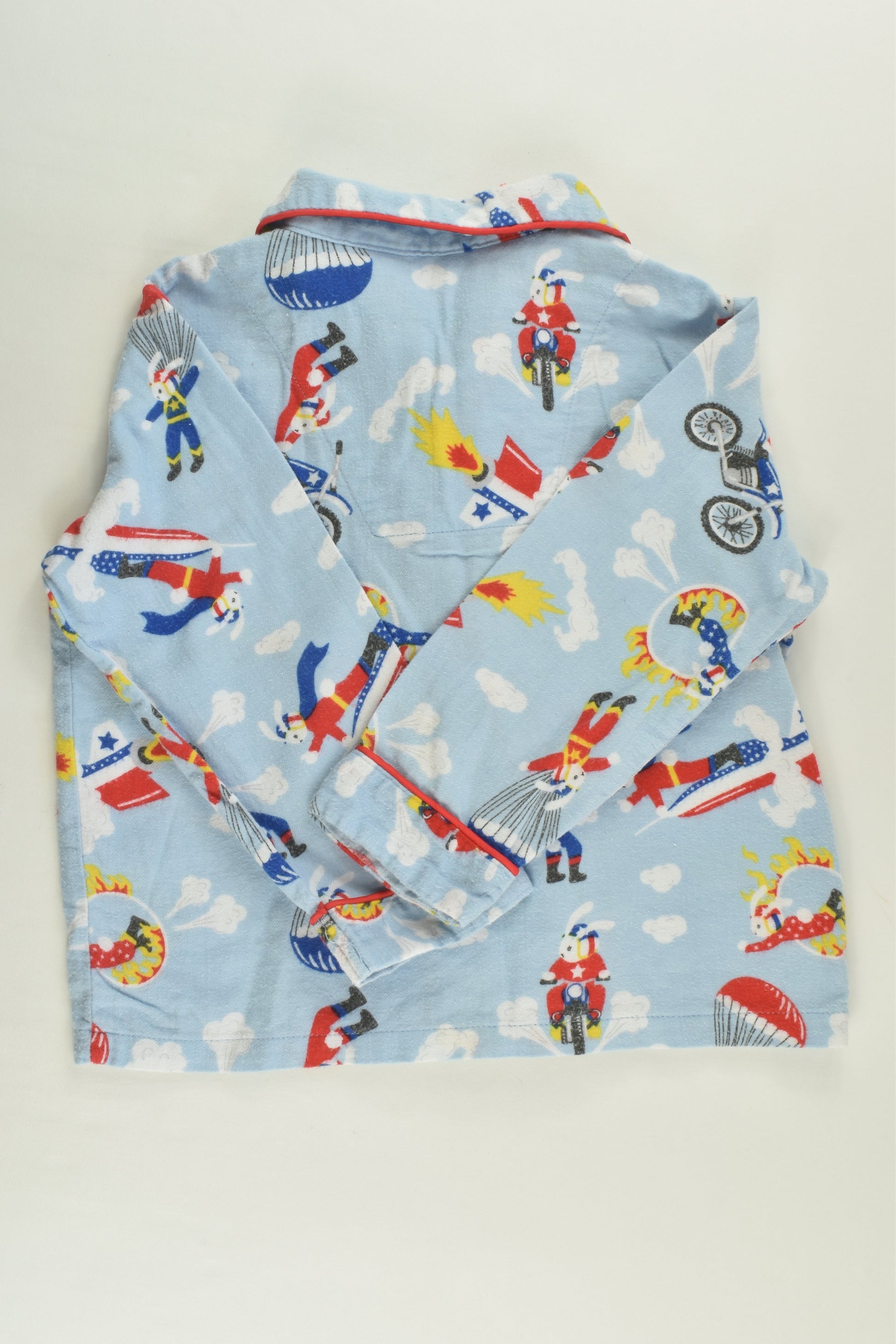 Target Size 3 Super Bunny Flannelette Pj Set