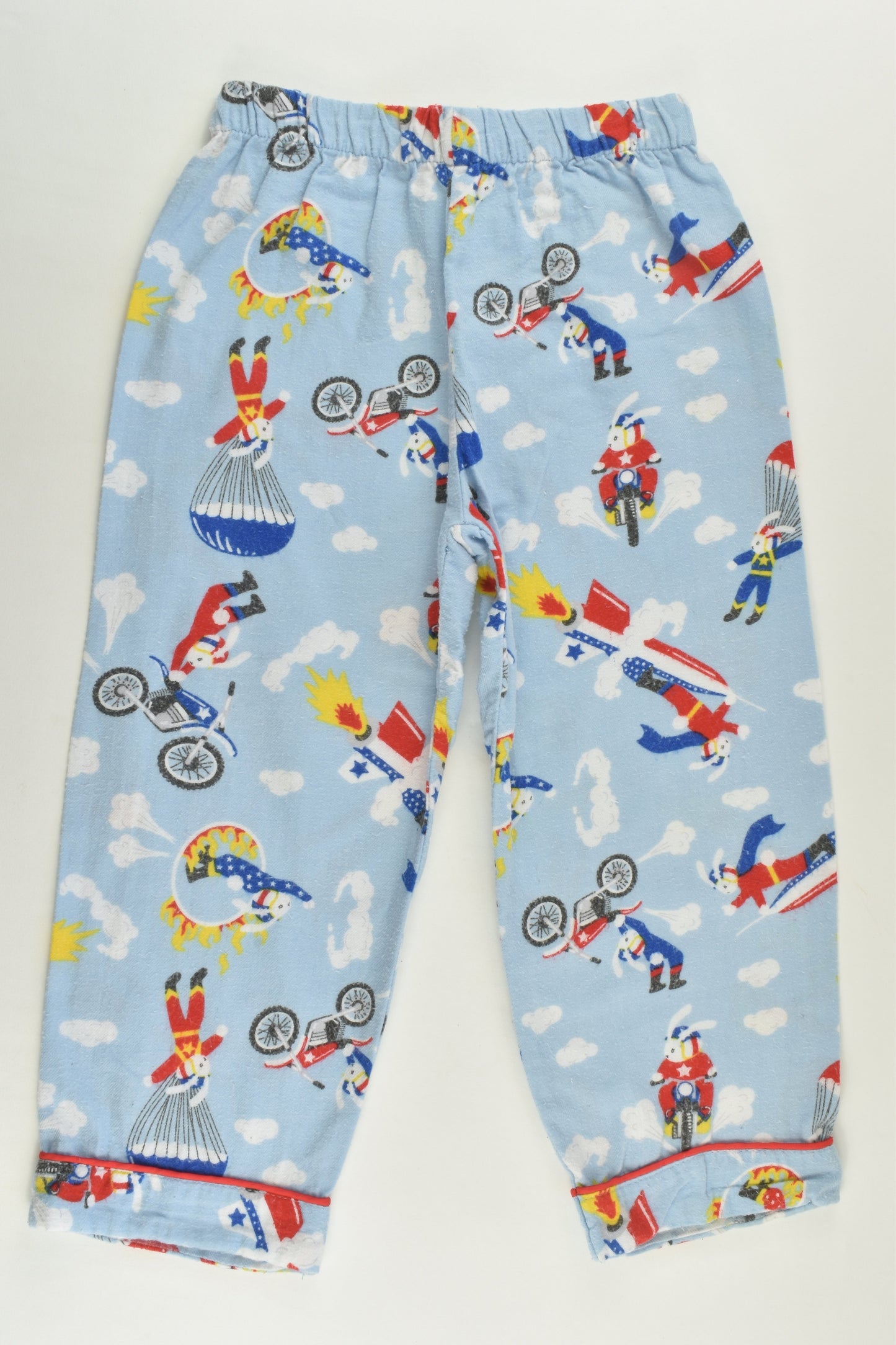 Target Size 3 Super Bunny Flannelette Pj Set