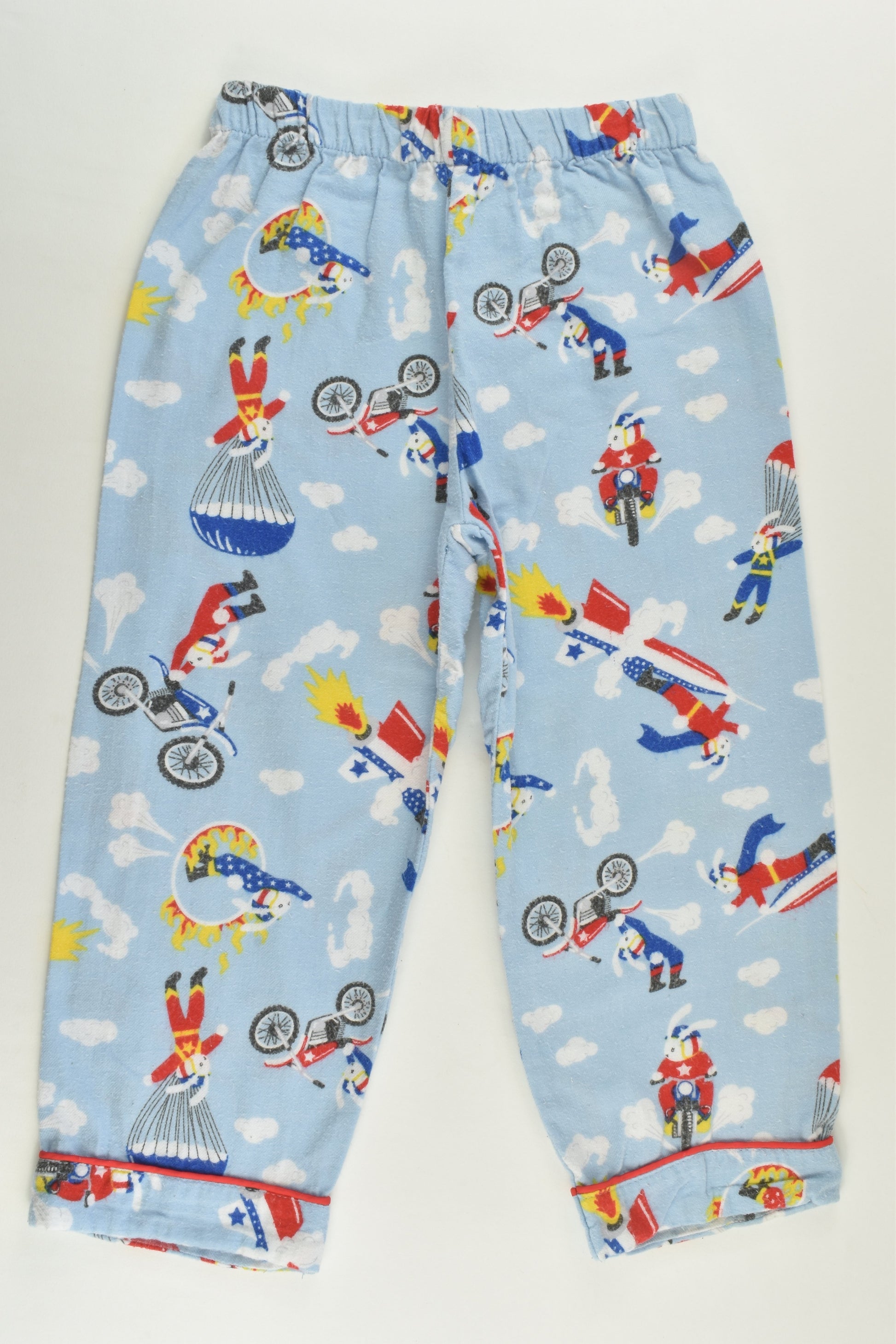 Target Size 3 Super Bunny Flannelette Pj Set