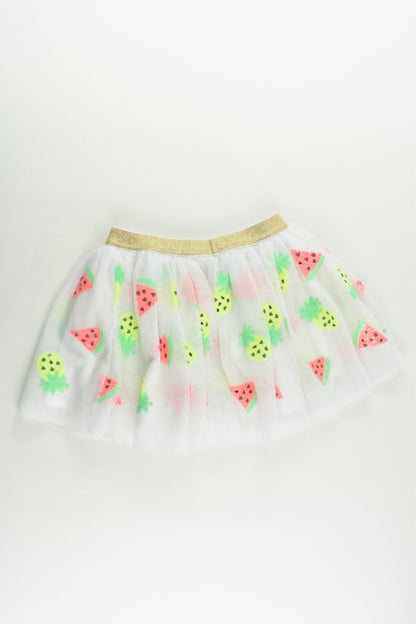 Target Size 4 Fruit Lined Tulle Skirt