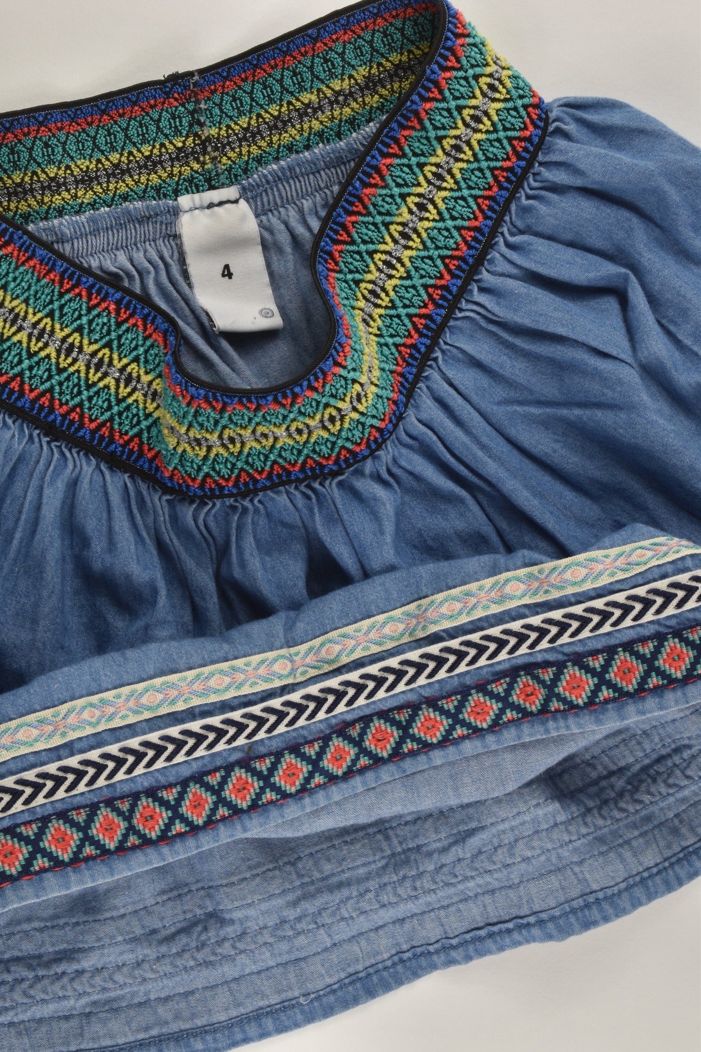 Target Size 4 Lightweight Denim Skirt