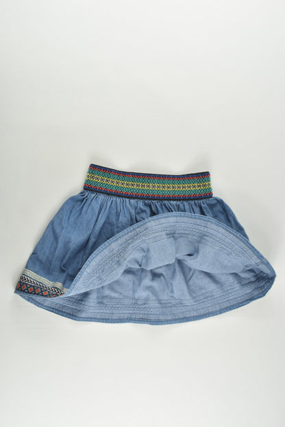 Target Size 4 Lightweight Denim Skirt