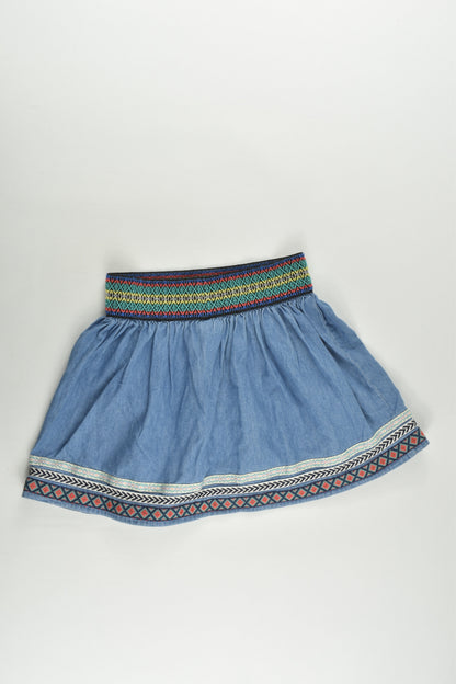 Target Size 4 Lightweight Denim Skirt