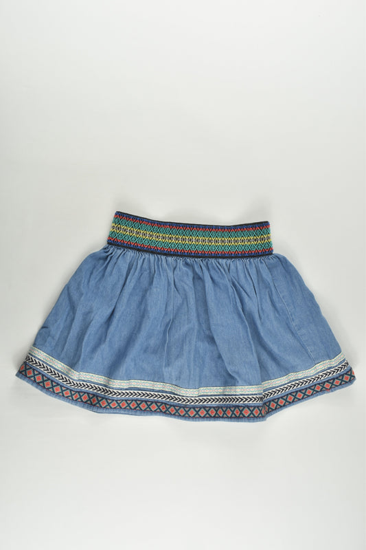 Target Size 4 Lightweight Denim Skirt