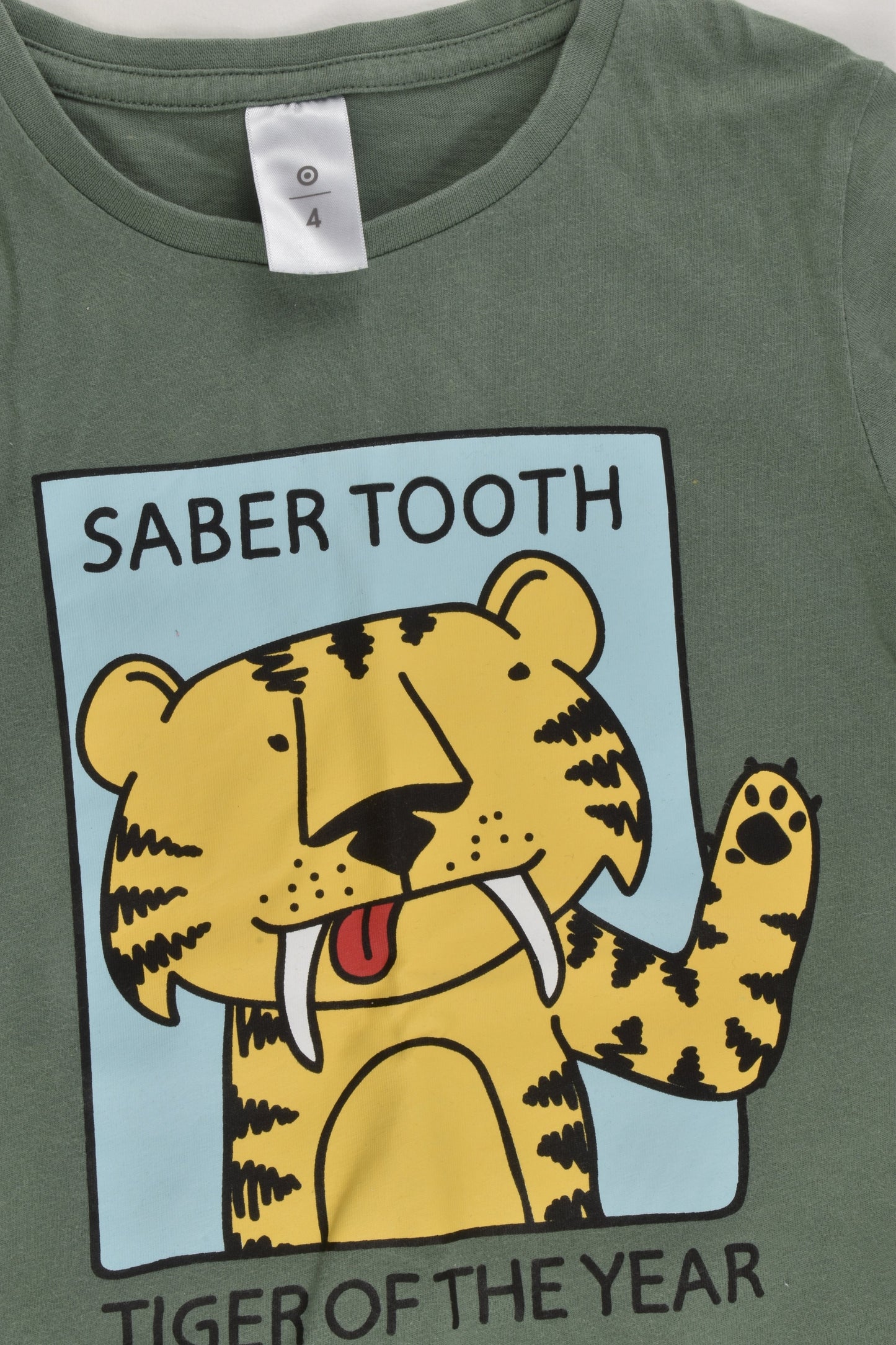 Target Size 4 'Saber Tooth Tiger of the Year' Top