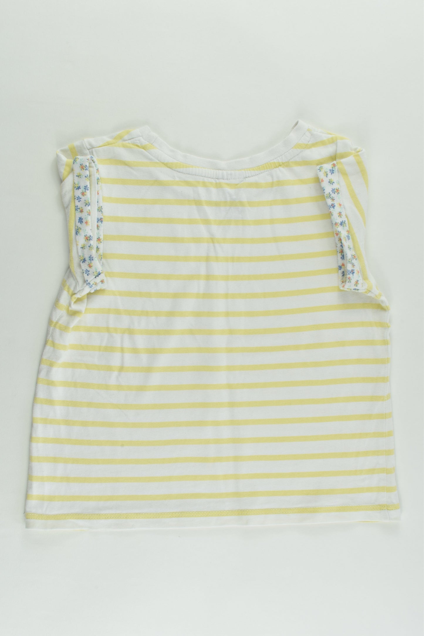 Target Size 4 Stripes and Flowers T-shirt
