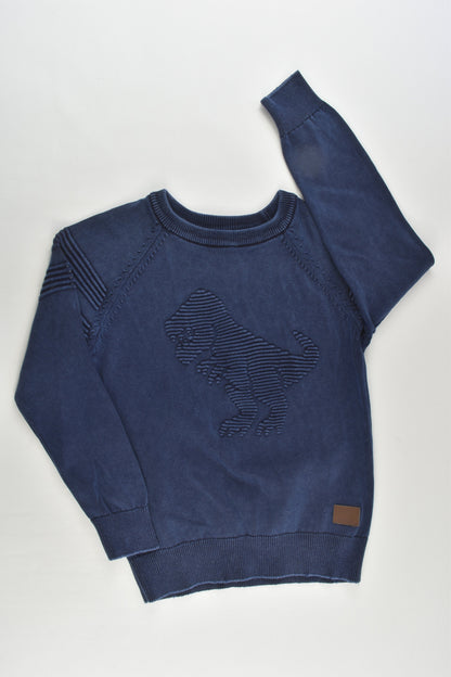 Target Size 4 T-Rex Knitted Jumper