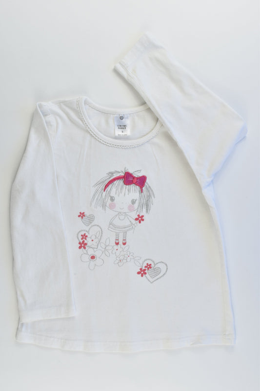 Target size 5 Girl in the Garden Top