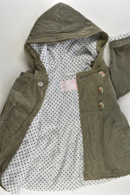 Target Size 5 Lined Cord Jacket