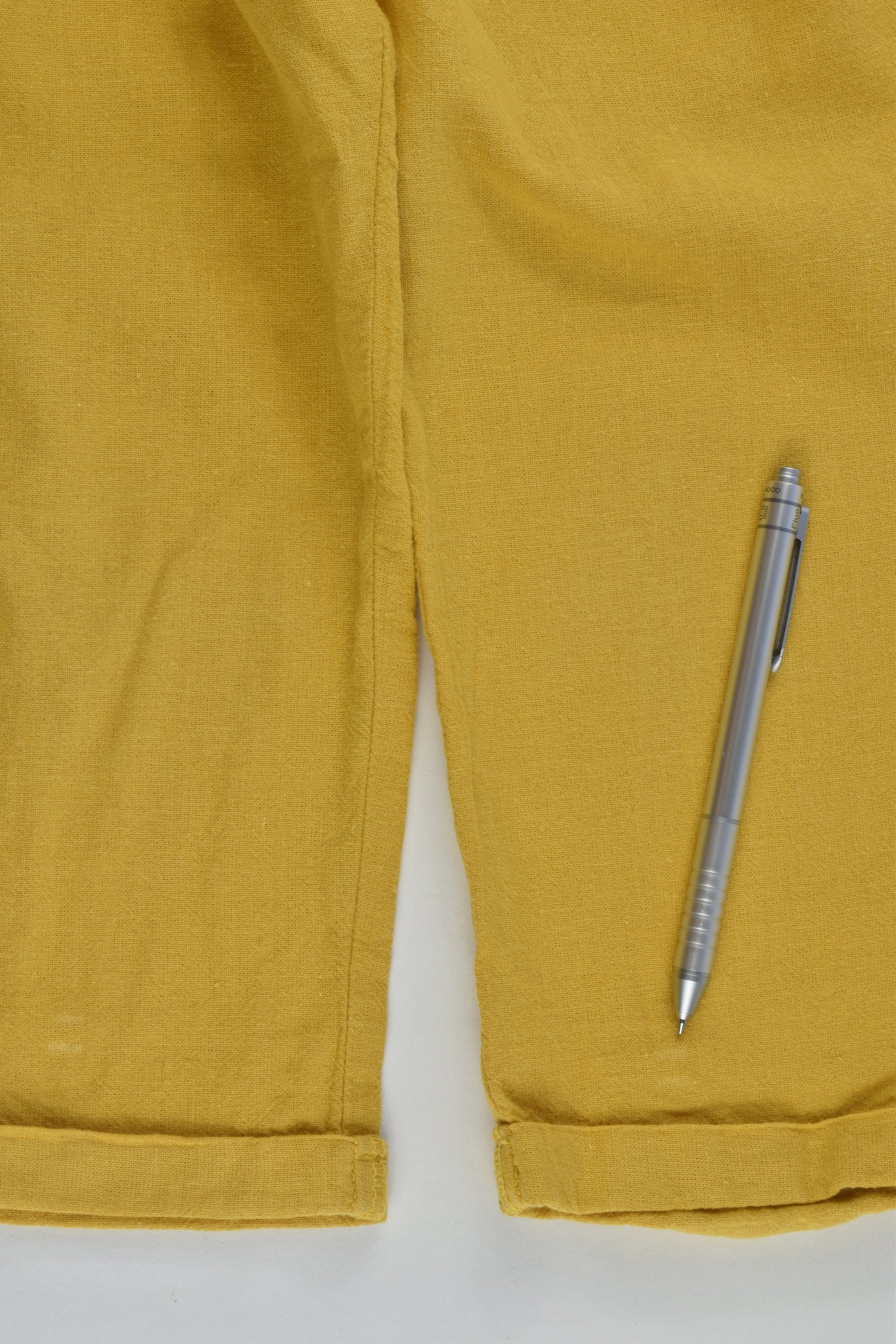 Target Size 5 Mustard Linen/Cotton Pants