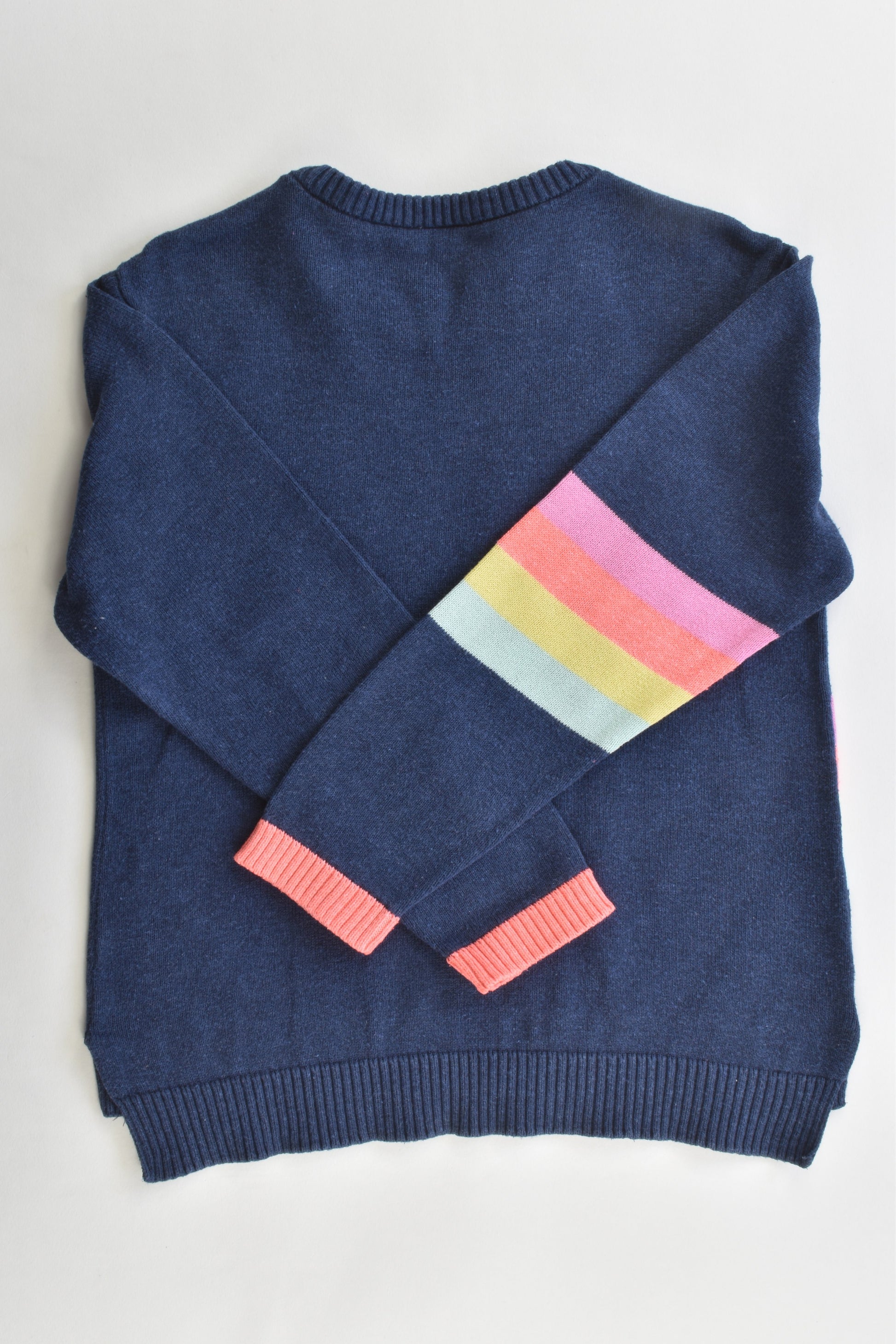 Target Size 5 Rainbow Knitted Jumper