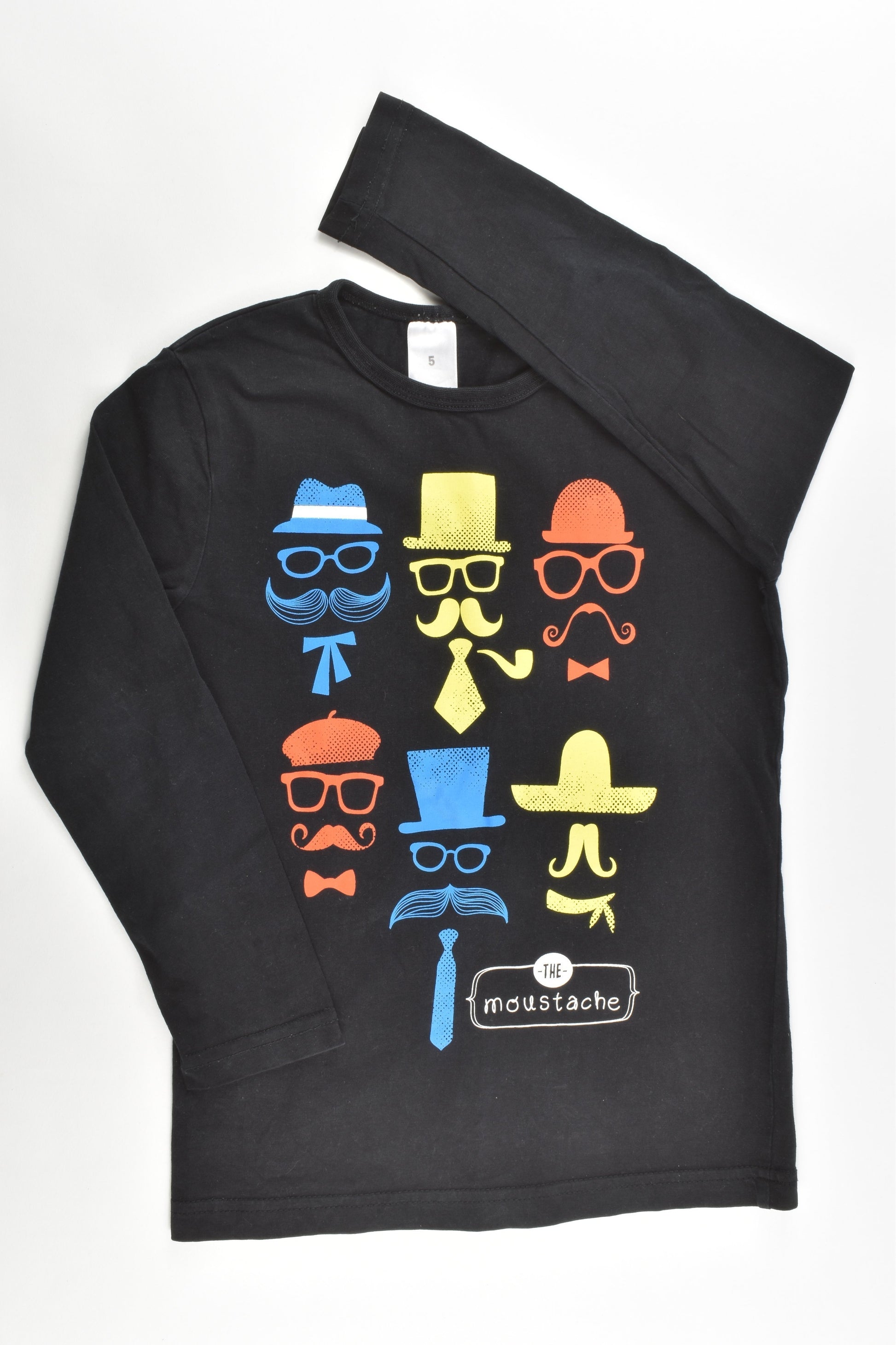Target Size 5 "The Moustache" Top