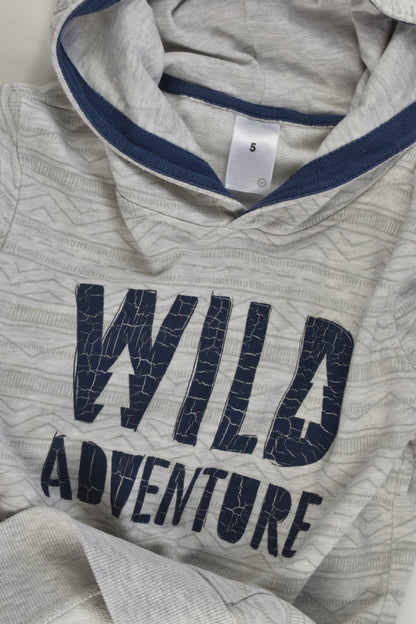 Target Size 5 'Wild Adventure' Hooded Jumper