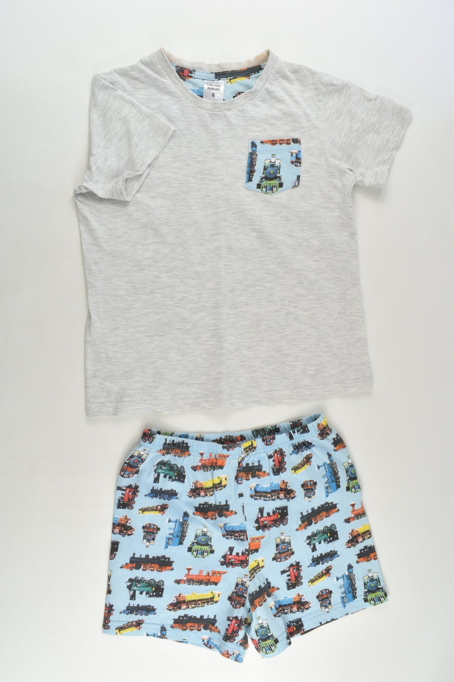 Target Size 5/6 Engine Short Pj Set