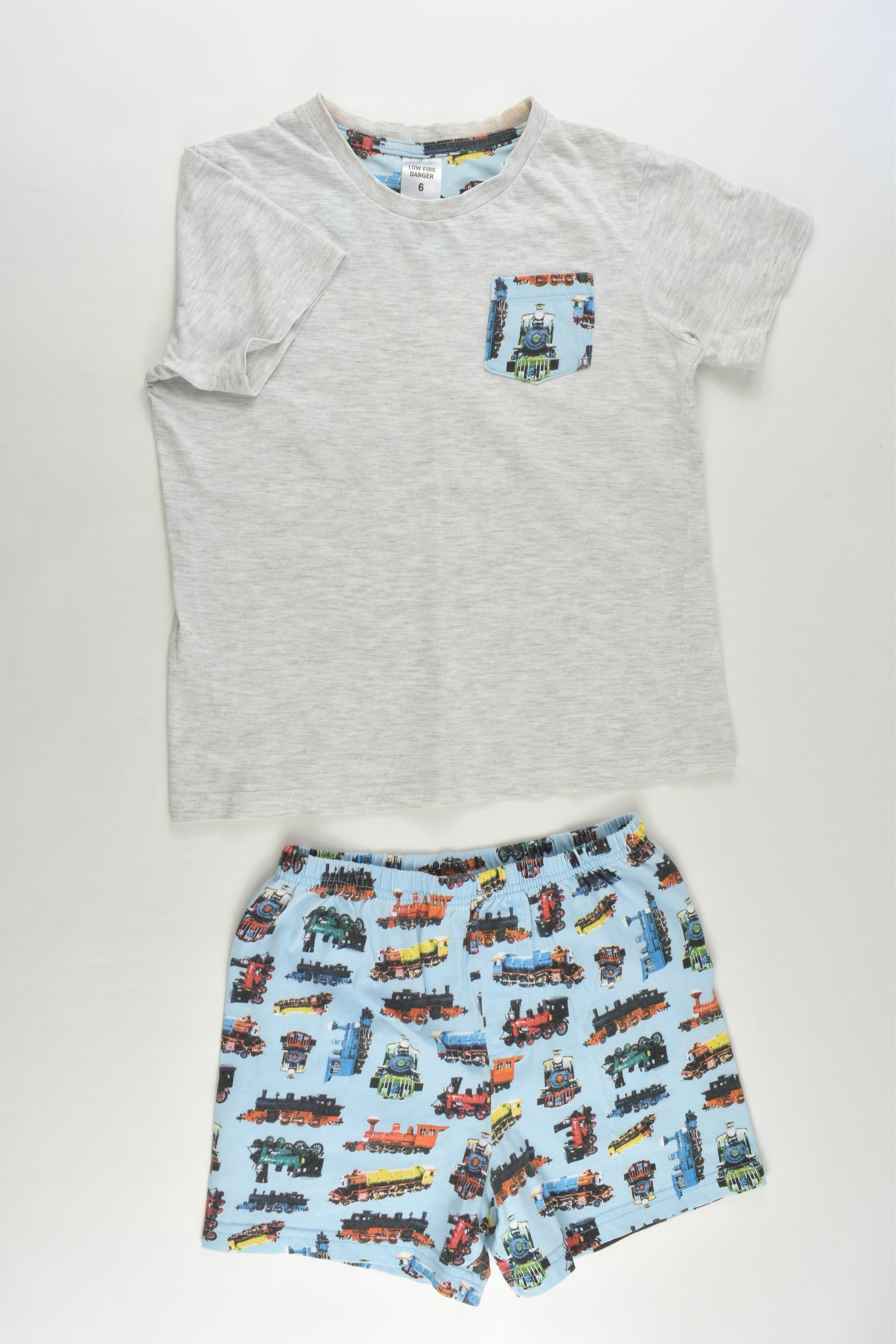 Target Size 5/6 Engine Short Pj Set