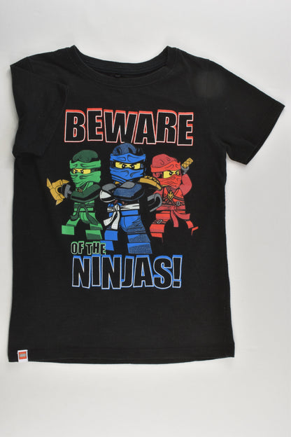 Target Size 6 'Beware Of The Ninjas!' T-shirt