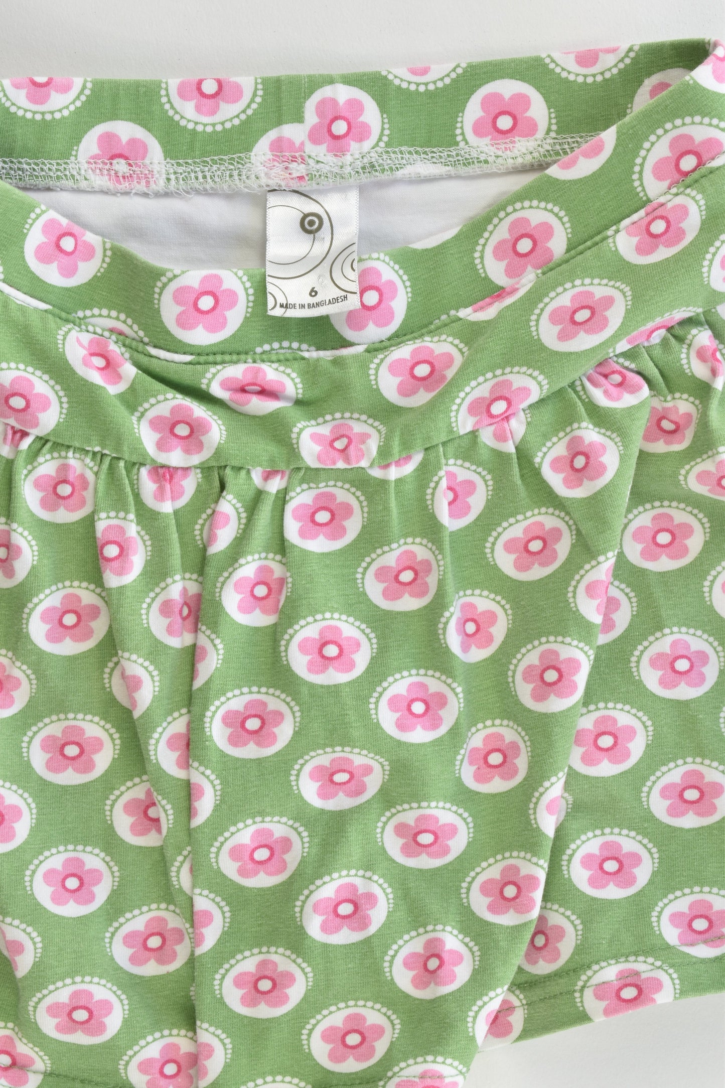 Target Size 6 Floral Skirt (with Shorts Underneath)