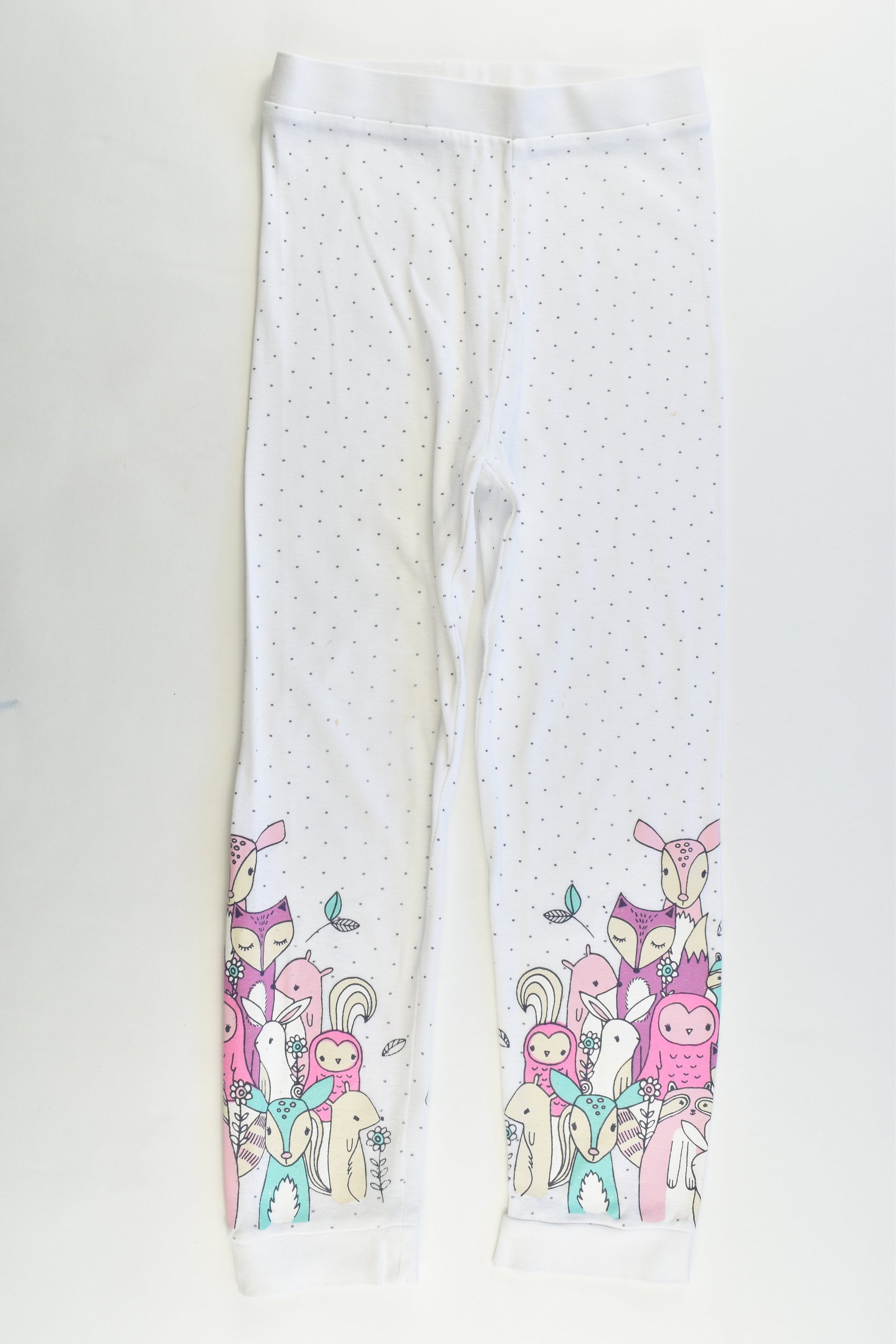 Target Size 6 Girl and Forest Animals Pj Set