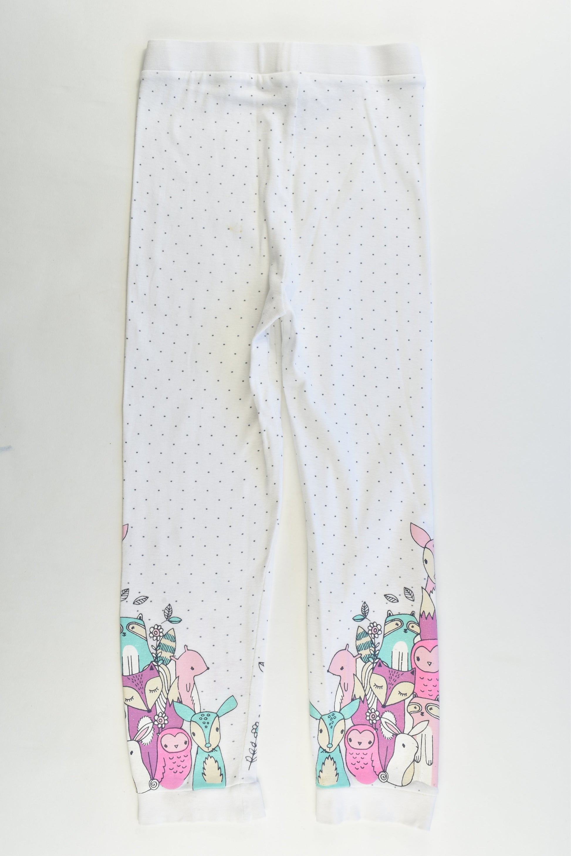 Target Size 6 Girl and Forest Animals Pj Set