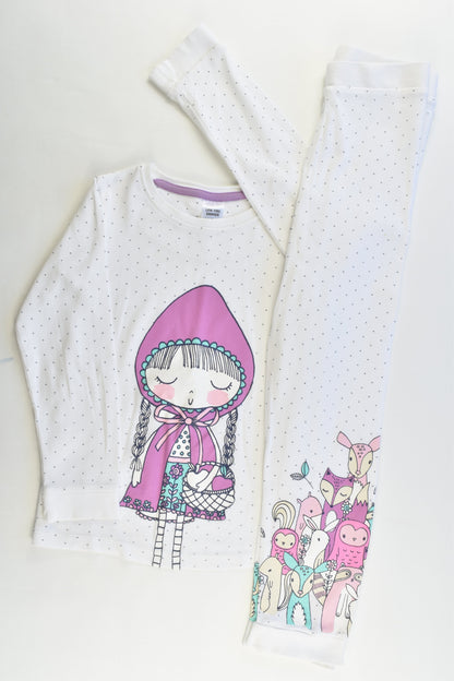 Target Size 6 Girl and Forest Animals Pj Set