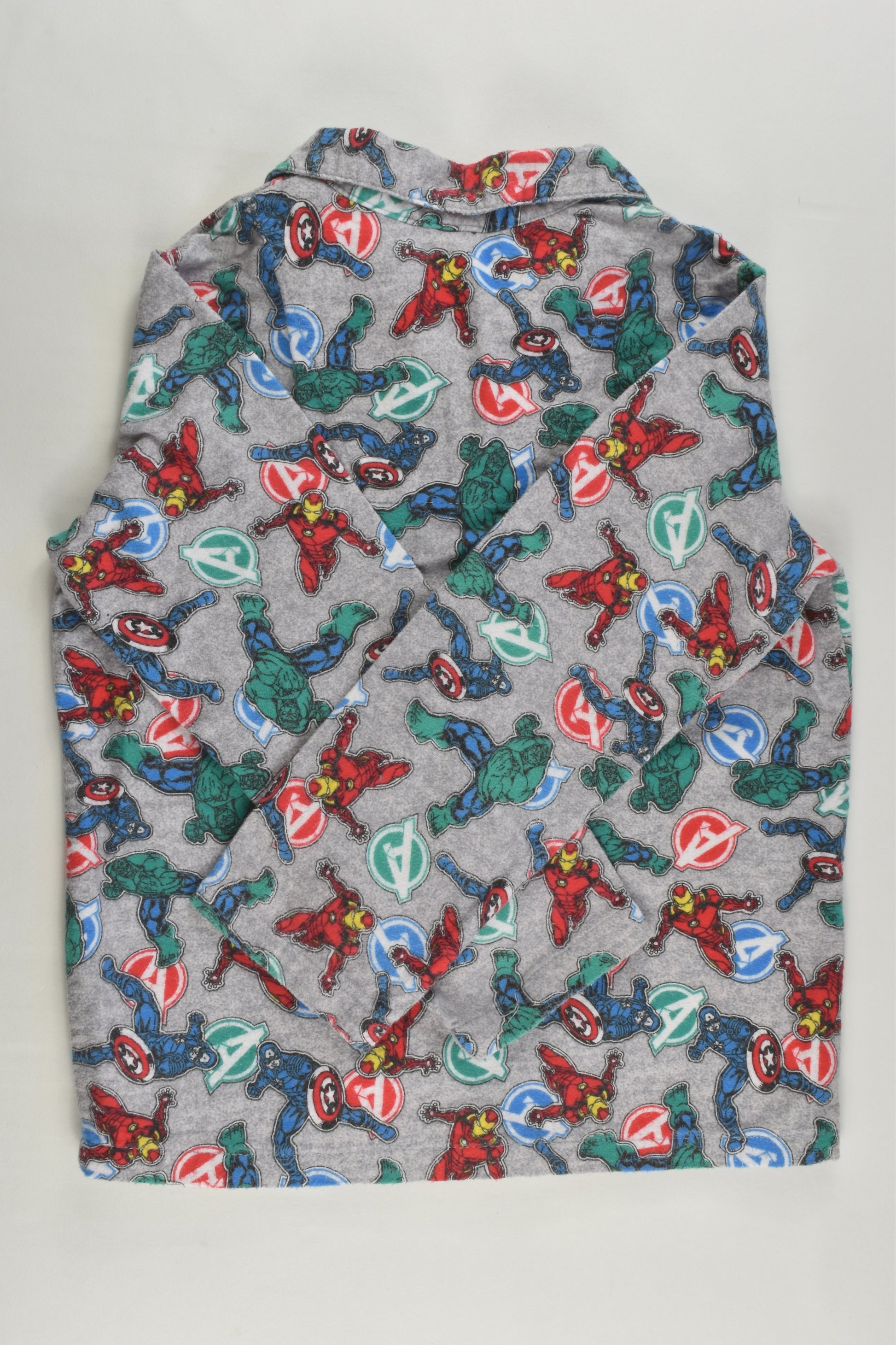Target Size 6 Marvel Avengers Flannelette Pyjamas