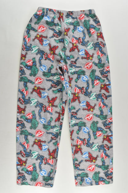 Target Size 6 Marvel Avengers Flannelette Pyjamas