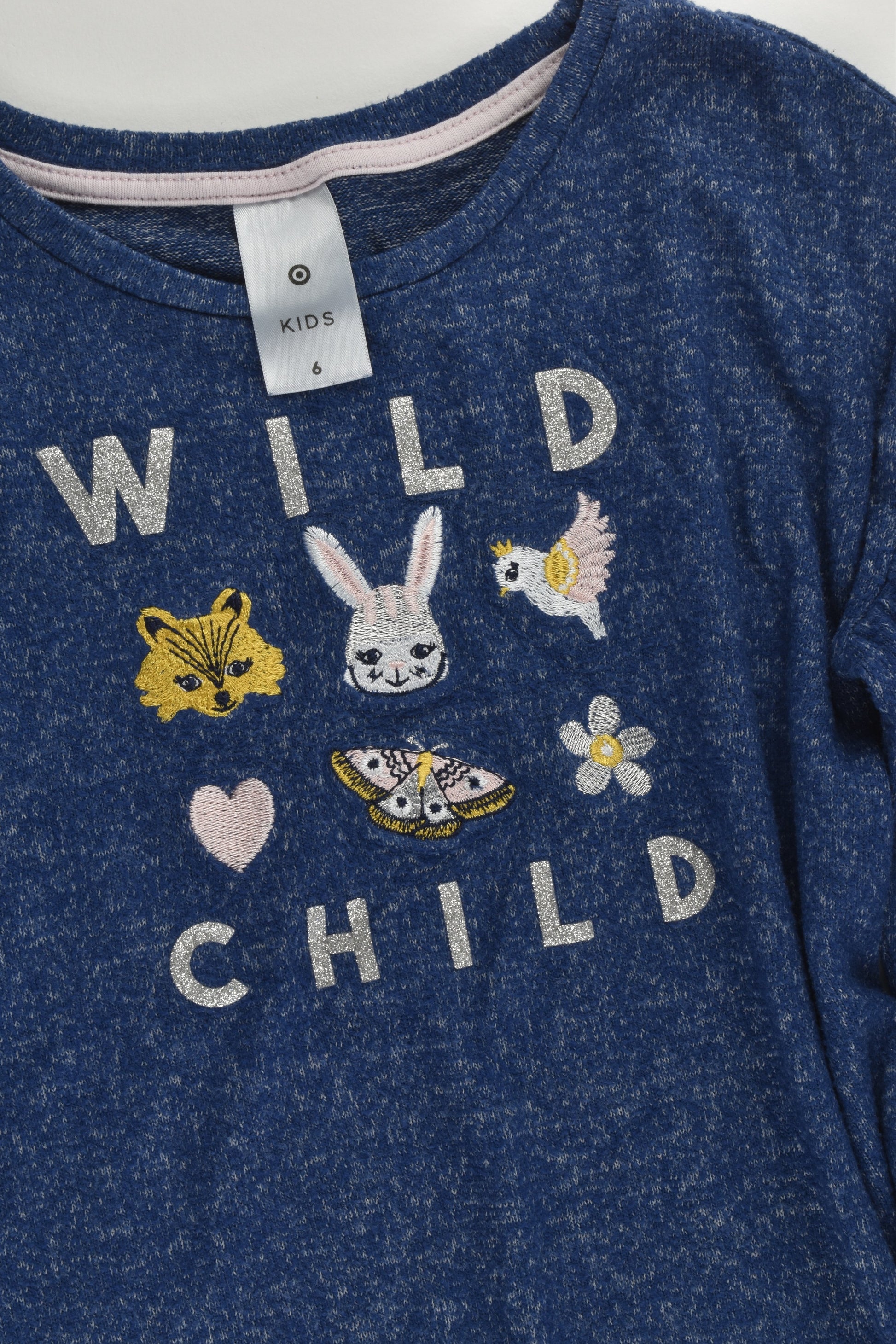 Target Size 6 'Wild Child' Knitted Jumper